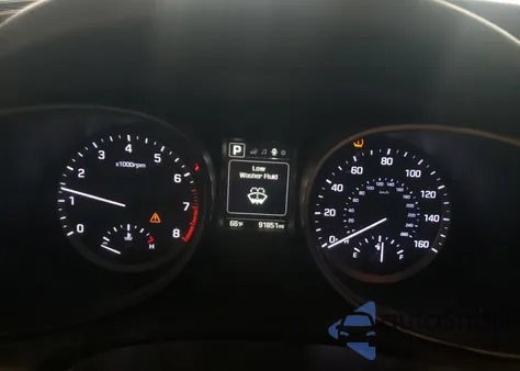 2018 Hyundai Santa Fe Sport из США, поврежденный, VIN 5XYZTDLB9JG566169